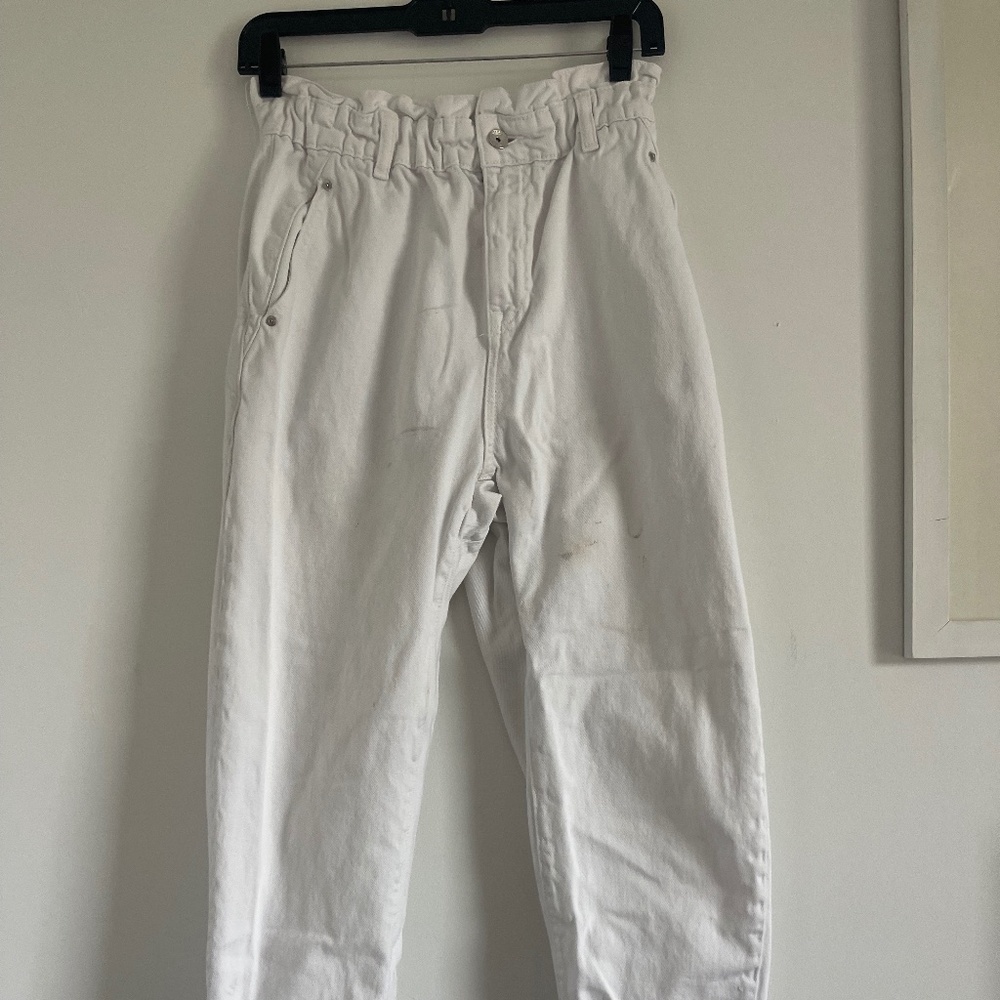 White Paperboy Jeans